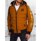 DStreet Kurtka męska pikowana kamelowa | Shoptok.si