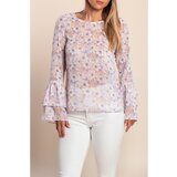 Fenzy Bluza S Cvjetnim Printom, Lila Cijene