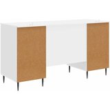  Stol Bijela visokog sjaja 142,5 x 50 x 75 cm Konstruirano drvo | shoptok.hr