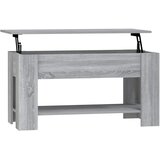  Stolić za kavu boja hrasta 101 x 49 x 52 cm konstruirano drvo | Shoptok.si