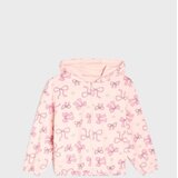 Sinsay Hoodie s patentnim zatvaračem i kapuljačom s motivom mašni Cijene