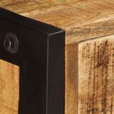 3 komoda s ladice od masivnog drva manga 110 x 35 x 75 cm | shoptok.hr