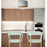  duolla - plafonsko svetlo roller 1xE27/15W/230V prečnik 40 cm svetlo zeleno/zlatno | Eponuda.com