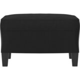  Tabure crni 60 x 50 x 41 cm od umjetne kože | shoptok.hr