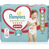 Pampers Premium Care Pants Size 7 jednokratne pelene-gaćice 15+ kg 36 kom Cijene
