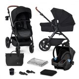 Kinderkraft Kolica 3u1 A-TOUR (MINK) black (KSATOU00BLK3000)