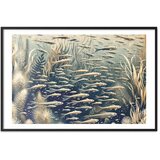  Plakat - Oceanic Nature 42x29.7 Crni okvir s margom | shoptok.hr