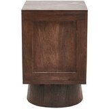 WOOOD Temno rjava nočna omarica iz masivnega manga Crumble – | Shoptok.si