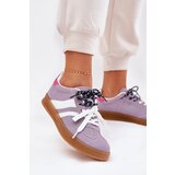 Boto Low Women's Sneakers With Double Lacing Purple Ventus | Shoptok.si