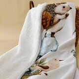 Baby Textil prekrivač za bebe Jež, Bela | ePonuda.com