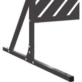  Zaslon za privatnost 100 x 50 x 180 cm Čelik Crna | shoptok.hr