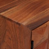 vidaXL Omare in policami za shranjevanje medijev s polico s shranjevanjem z vrati Rjava | Shoptok.si