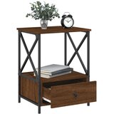 Noćni ormarići 2 kom boja hrasta 50x41x65 cm konstruirano drvo | Eponuda.com