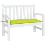 Jastuk za vrtnu klupu jarkozeleni 100x50x7 cm od tkanine Oxford | shoptok.hr