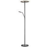 Fischer & Honsel Crna LED stojeća svjetiljka s mogućnosti zatamnjivanja (visina 180 cm) Dent – | shoptok.hr