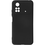 AVIZAR Poltrdi silikonski ovitek Xiaomi Poco M4 Pro 4G z mehkim zakljuckom na dotik - crn, (20715187) | Shoptok.si