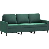  3-dijelni set sofa s jastucima tamnozeleni baršunasti | shoptok.hr