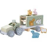 2Kids Toys Wooden Car with Animals set igračaka od drva 2y+ 10 kom | shoptok.hr