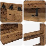  Stalak za bilijarske cueve Konstruirano drvo 93 x 12 x 103 cm | shoptok.hr