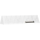  Kavez za piliće Srebrno 430 x 100 x 85 cm Cinkani čelik | shoptok.hr