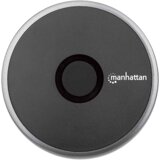 Manhattan kućni punjač 102186, 10W, Bežični, Qi, Crni | shoptok.hr