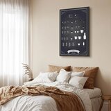  Slika - Kitchen Helper (1 Part) Vertical 40x60 U crnom drvenom okviru | shoptok.hr