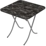 ALESTA Sto sklopiv 60x60 crni mermer