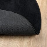  Tepih OVIEDO kratkih vlakana crni Ø 120 cm | Eponuda.com