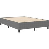 Box Spring Krevet Svjetlosiva 140x200 cm Od tvrdog tekstila | shoptok.hr