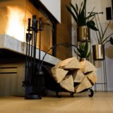 Kondela Orodje za kamin, črno, kovano železo / lito železo, MUKO | Shoptok.si