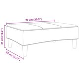  Tabure crni 77x55x31 cm baršunasti | shoptok.hr