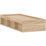  Kreveta boja hrasta sonome 75x190 cm mali za jednu osobu | shoptok.hr
