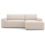 Micadoni Bež sklopiva kutna garnitura od bouclé tkanine (s desnim kutom) Jodie – Home | shoptok.hr