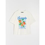 Sinsay Pamučna majica s printom | shoptok.hr