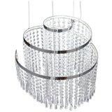 Tri O LED viseča svetilka v srebrni barvi ø 38 cm Pomp – | Shoptok.si