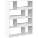 Sobna pregrada bijela 100 x 33 x 125,5 cm konstruirano drvo | Eponuda.ba