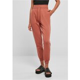 UC Curvy Ladies Organic High Waist Sweat Pants terracotta | Shoptok.si