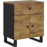  Noćni ormarić 50x33x60 masivno drvo bagrema i konstruirano drvo | shoptok.hr