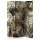  Paravan u 3 dijela - Golden hand-held fans [Room Dividers] 135x172 Cijene