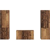  Set TV komoda 5 pcs Staro drvo Konstruirano drvo | shoptok.hr
