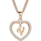 Ogrlica Slovo - V / Zlatna KP5205 | shoptok.hr