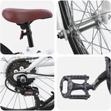  Planinski Bicikl 20 Inča 6-Speed za 5-8 godina Bijelo | shoptok.hr