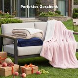 BEDSURE Sherpa dvostranska odeja 130×150cm | Shoptok.si