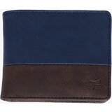 AC&Co / Altınyıldız Classics Men's Navy Blue-Brown Wallet cene