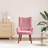 Fotelja Ružičasta 63 x 67 x 94 cm Baršun | shoptok.hr