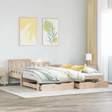  Dnevni krevet na razvlačenje s ladicama bez madraca 80x200 cm | shoptok.hr