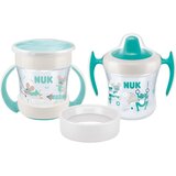 Nuk Mini Cups Set Mint/Turquoise skodelica 3v1 6m+ Neutral 160 ml | Shoptok.si