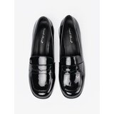 Shelvt Black loafers with heels | shoptok.hr