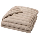Douceur d intérieur Svjetlo smeđa deka od mikropliša 180x220 cm Boudoir – Cijene