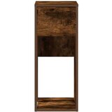 vidaXL Računalniški stolp s predalom dimljen hrast 30x44x74 cm | Shoptok.si